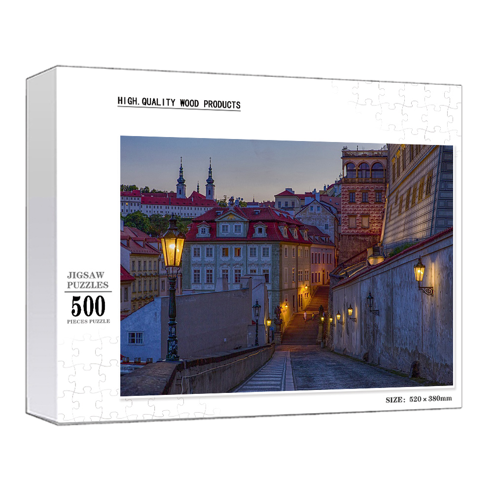 旧市街 パズル500ぴーす 風景 38×52cm[2]