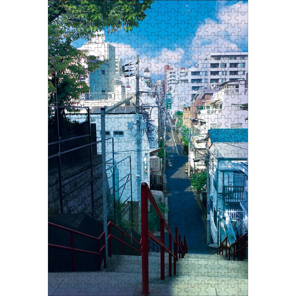 風景 東京都新宿区須賀町五番地 500ピース 38×52cm 木製