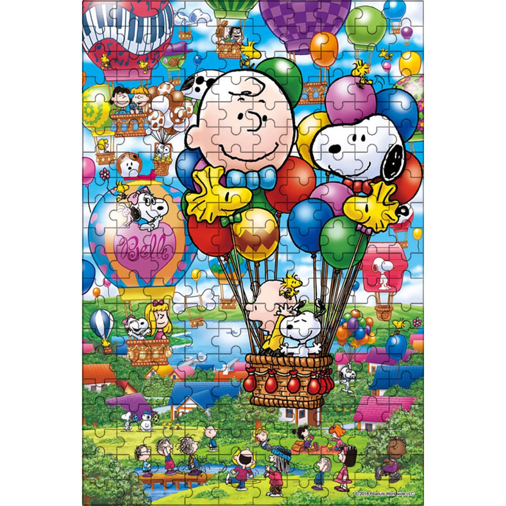 スヌーピー バルーンフライト 200ピース 25×35cm 木製 ジグソーパズル