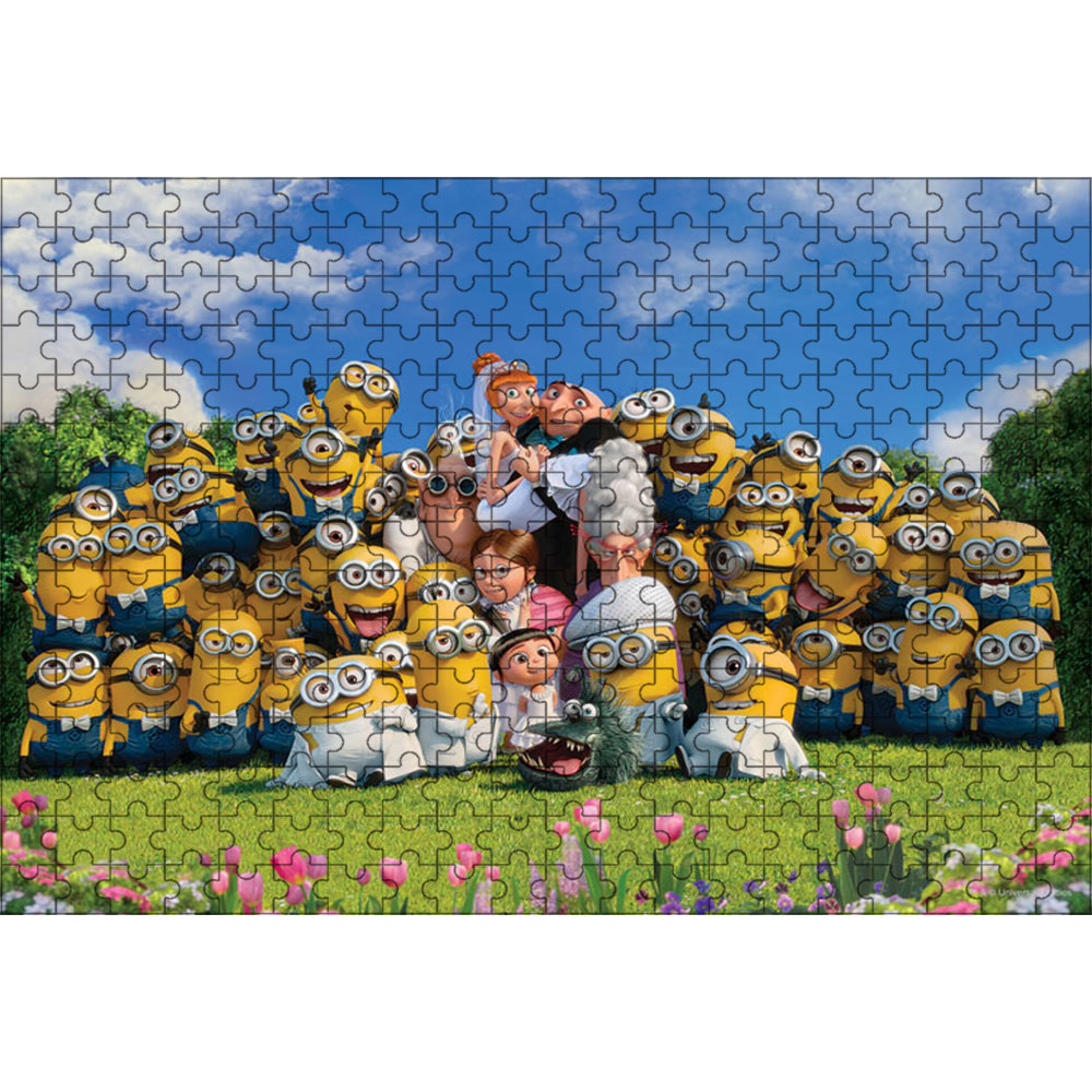 ミニオンズ ウエディング 300ピース 28×40cm 木製 ジグソーパズル