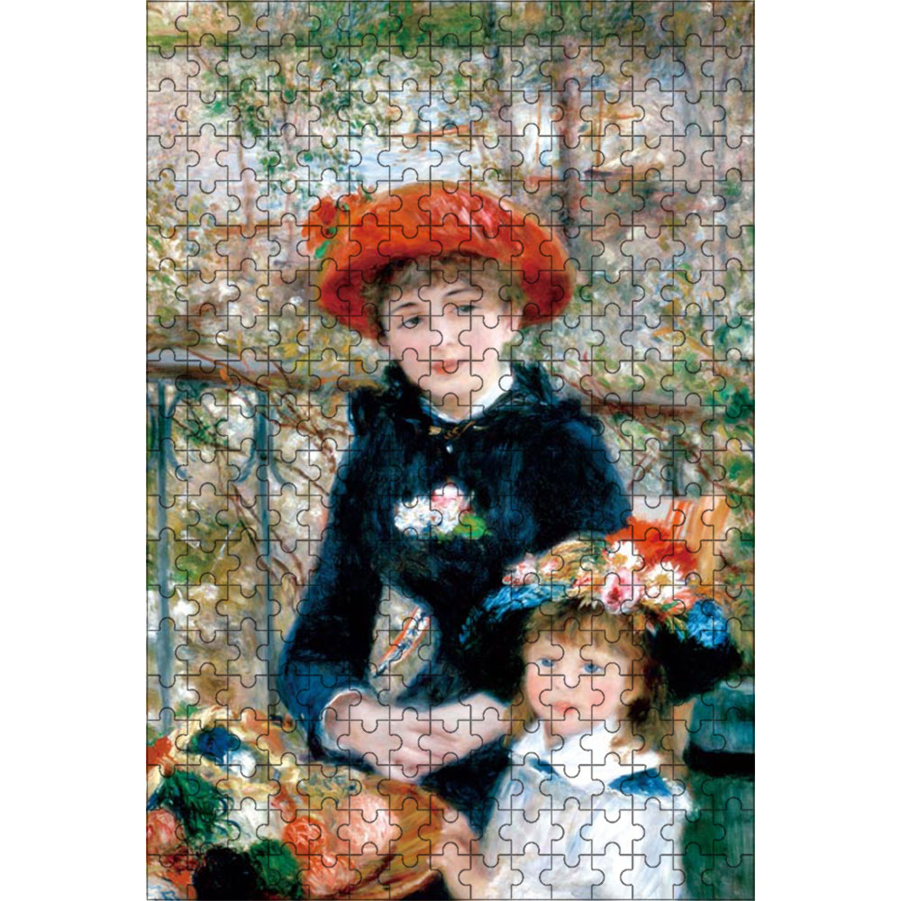 ルノワール テラスにて 300ピース 28×40cm 木製 ジグソーパズル
