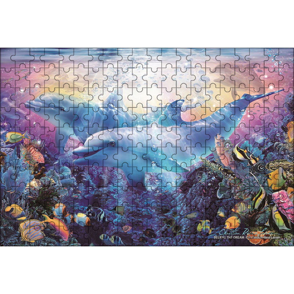 ラッセン ビリーブ ザ ドリーム 200ピース 25×35cm 木製 ジグソーパズル