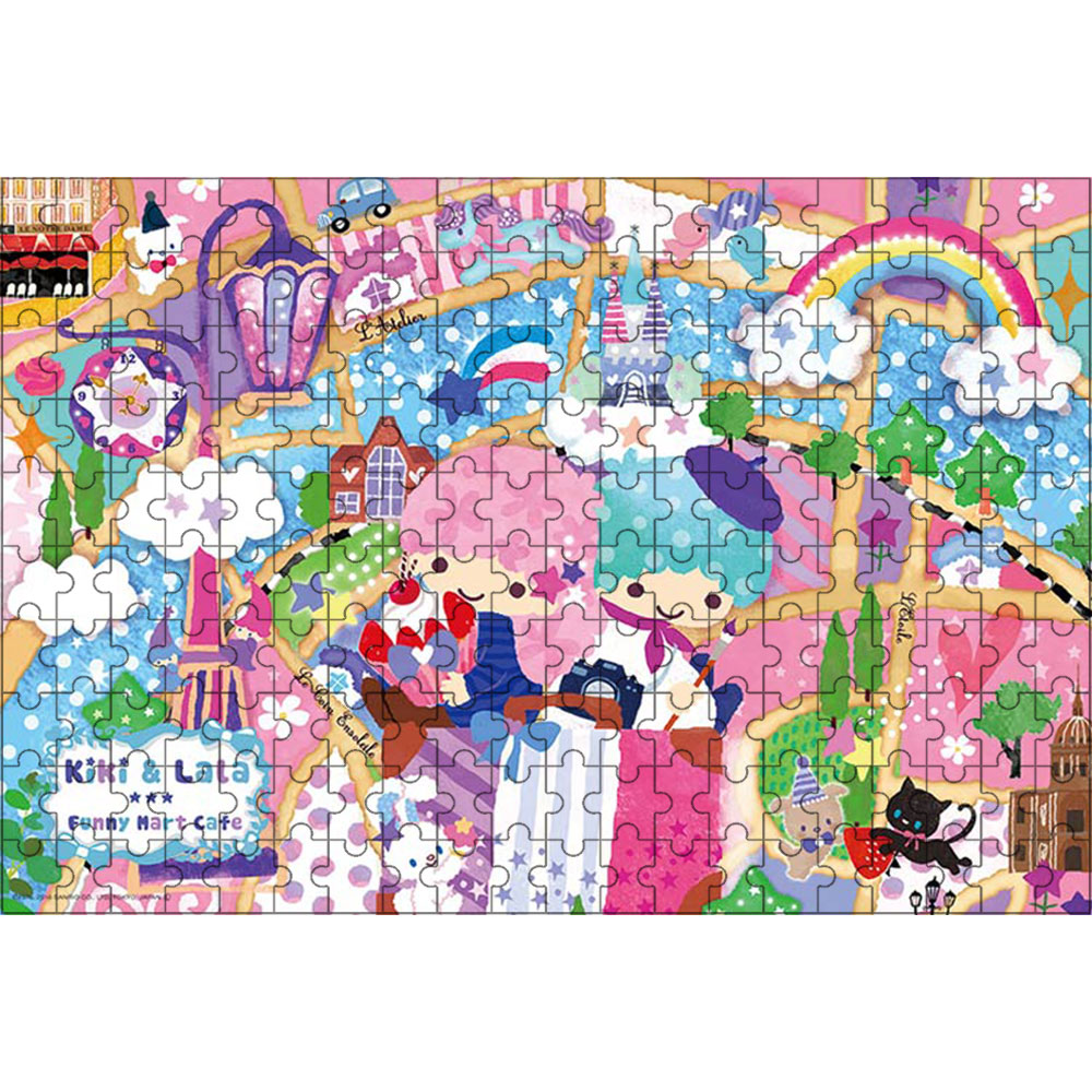 キキ＆ララのファンタジートラベル 200ピース 25×35cm ジグソーパズル