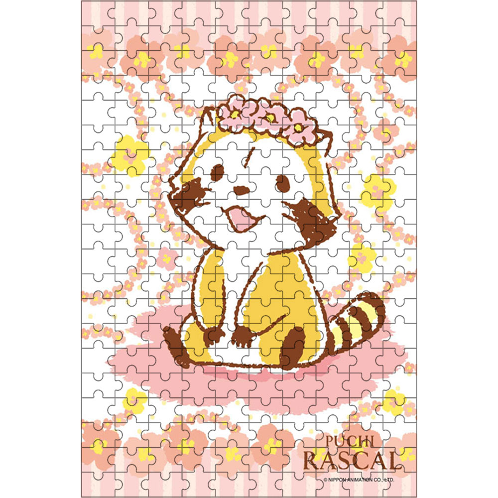あらいぐまラスカル お花いっぱい 200ピース 25×35cm ジグソーパズル