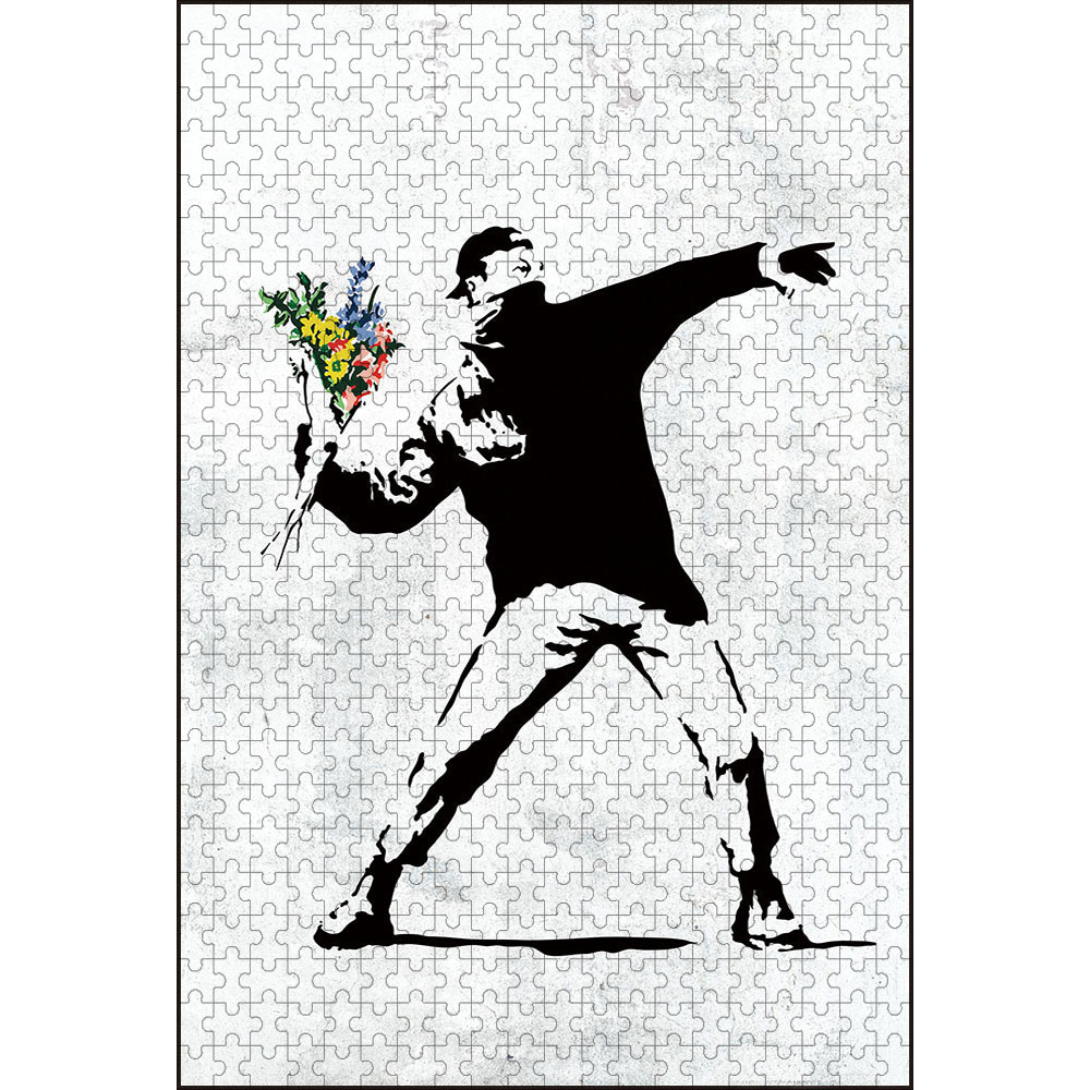 フラワーボンバー ジグソーパズル 500ピース 38×52cm