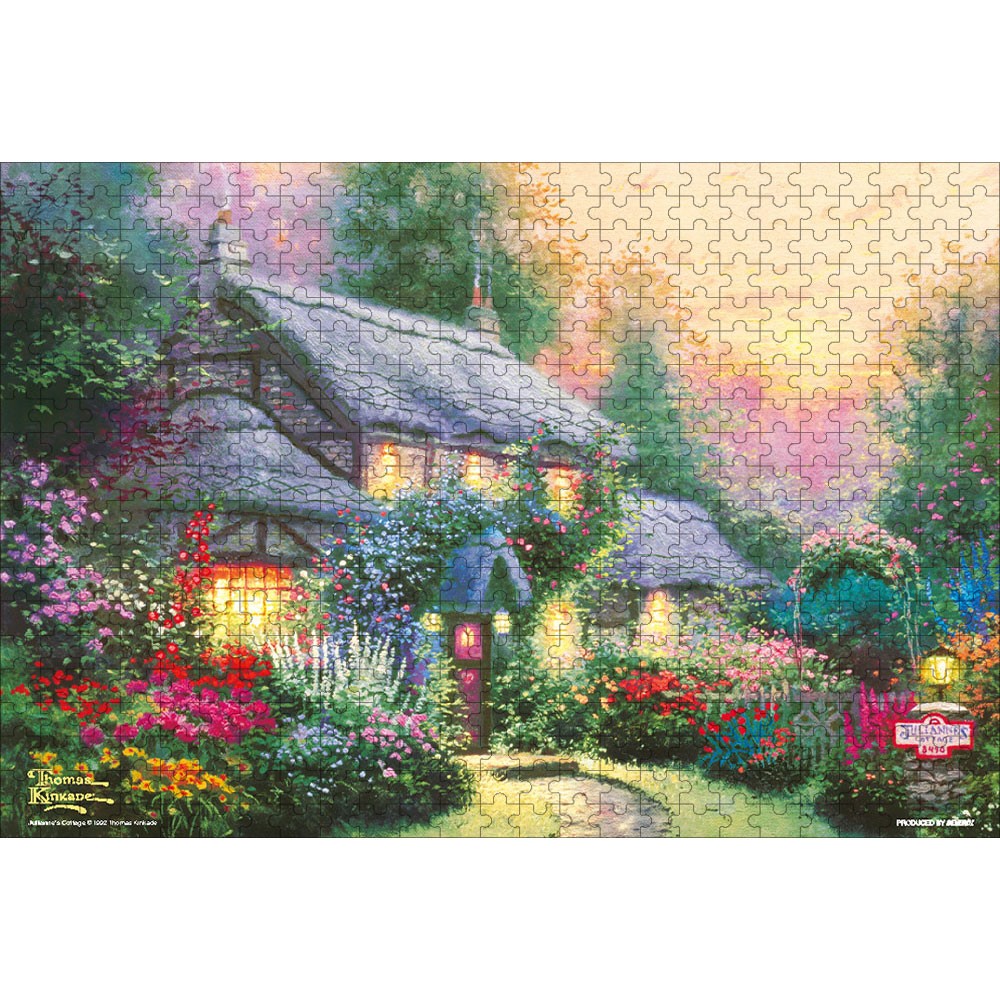 T.キンケード ジュリアンズ コテージ ジグソーパズル 500ピース 38×52cm