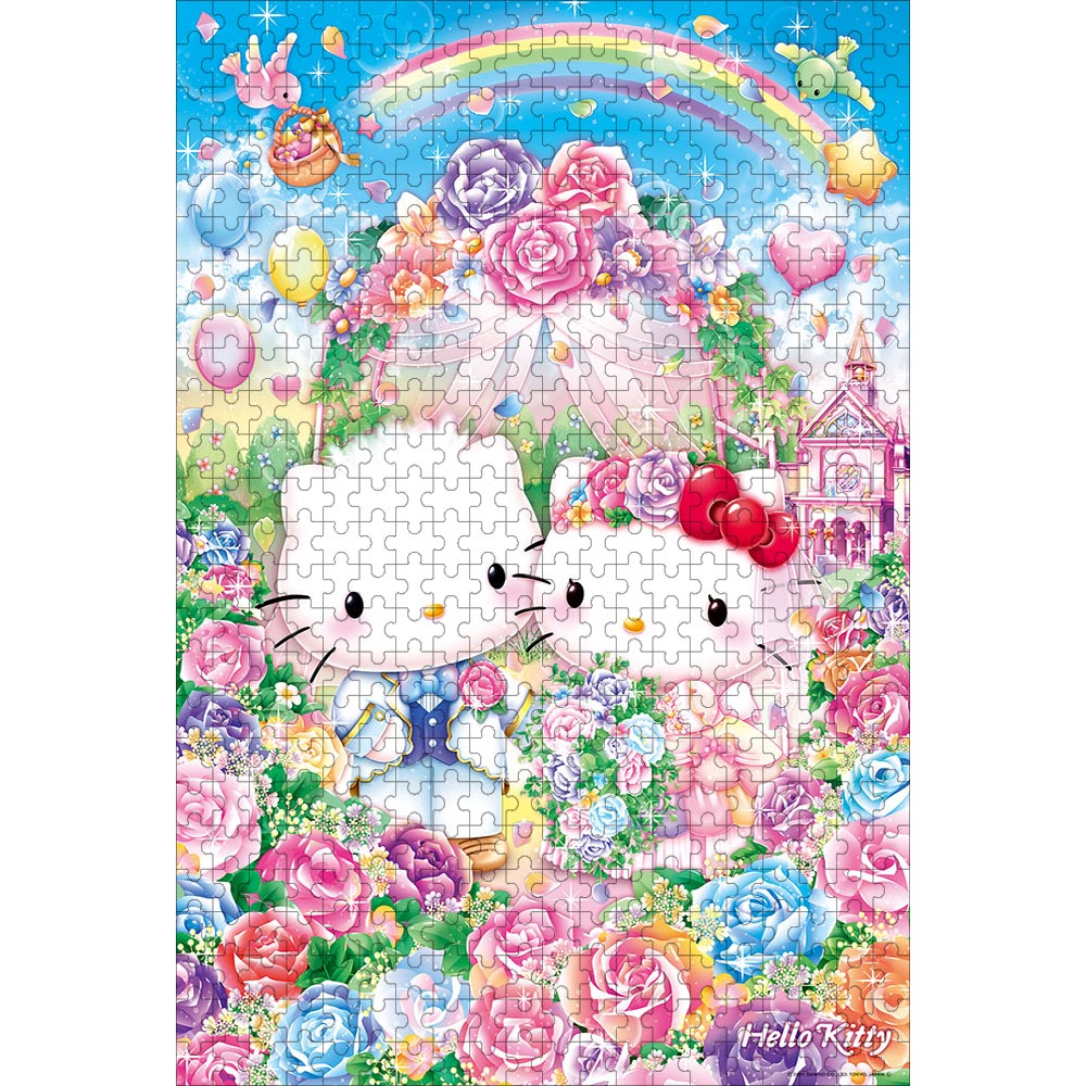 ジグソーパズル 縦長 ハローキティのハッピーウエディング サンリオ 38×52cm