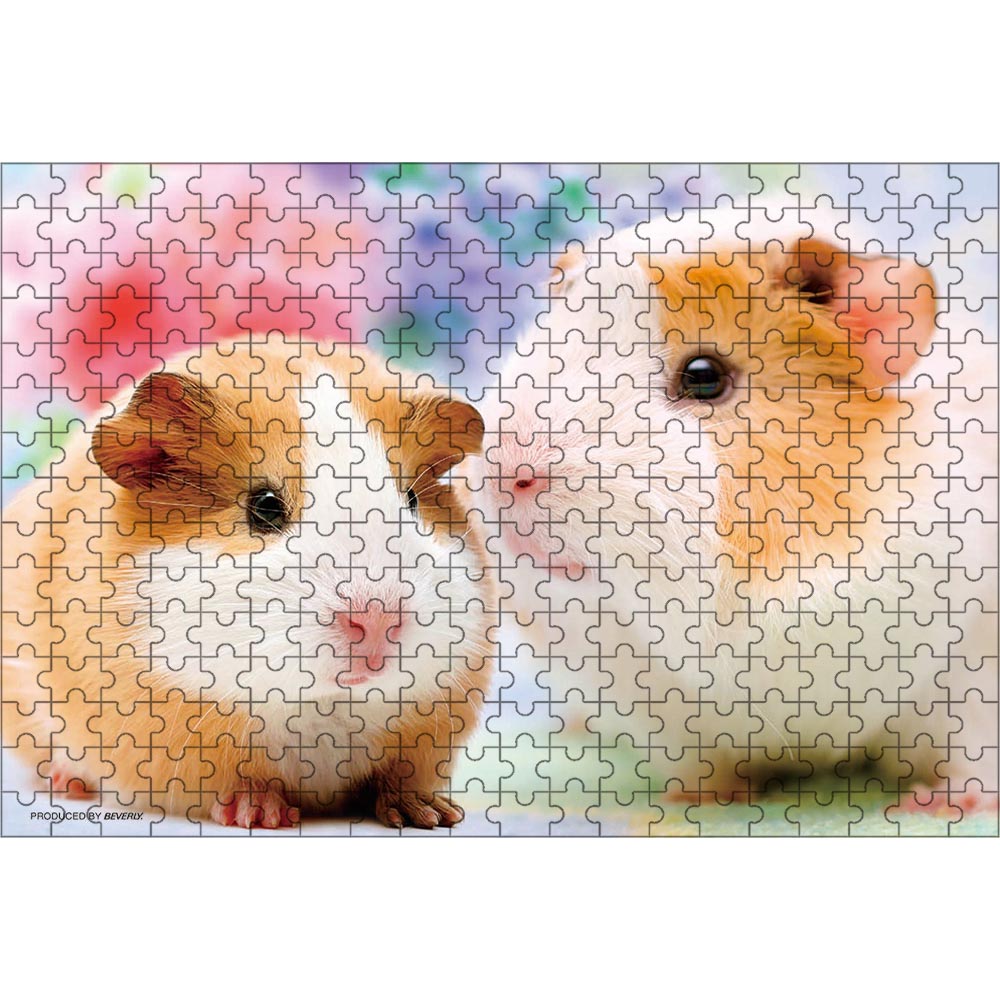 ふわもるちゃん 300ピース 28×40cm ジグソーパズル 横長
