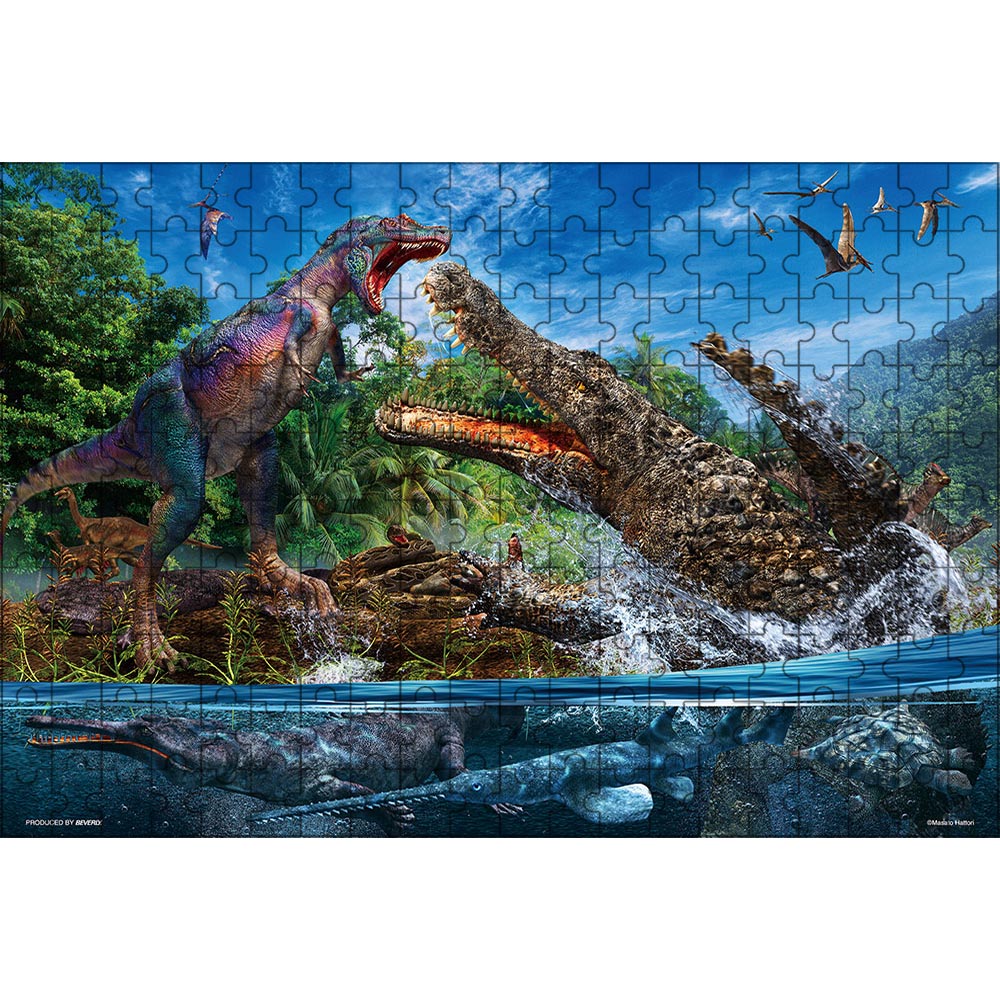 デイノスクス VS アルバートサウルス 200ピース 25×35cm ジグソーパズル