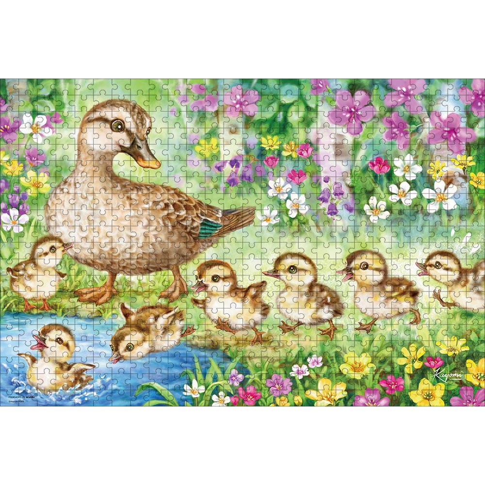原井加代美 ならんで ならんで パズル 520ピース 38×52cm