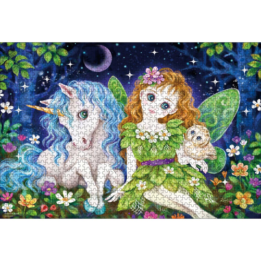 原井加代美 妖精の森 ジグソーパズル 1000ピース 50×75cm