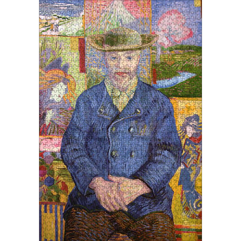 ゴッホ「タンギー爺さん」 ジグソーパズル 名画 1000ピース 50×75cm
