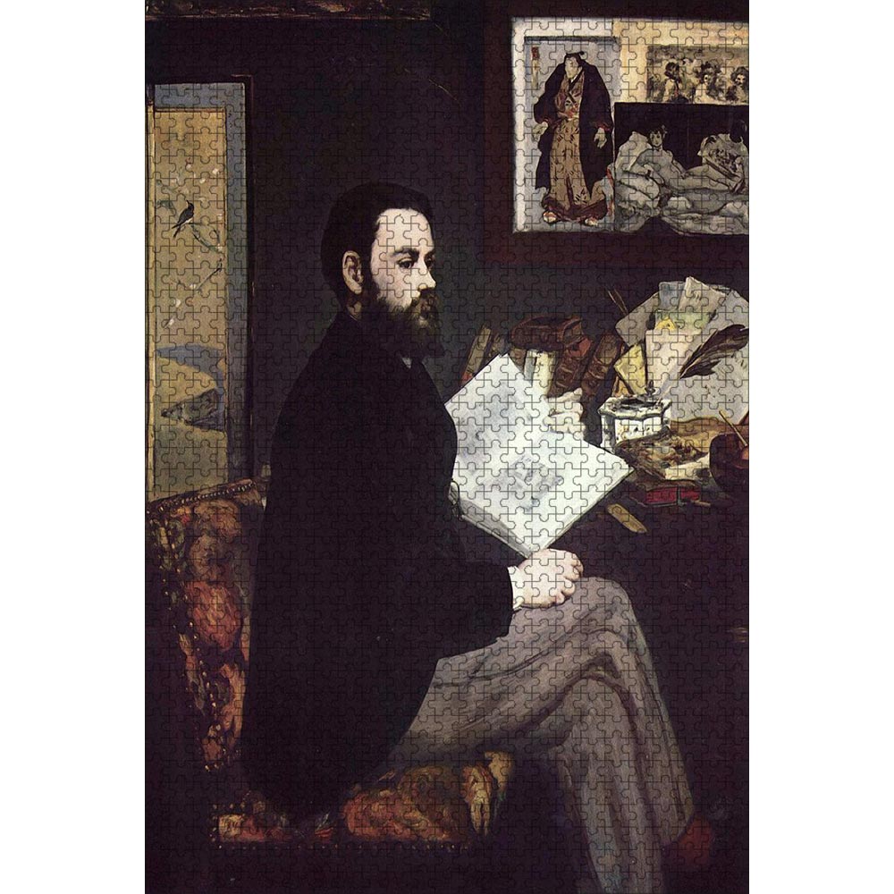 マネ「エミュール・ゾラの肖像」 ジグソーパズル 1000ピース 50×75cm 名画