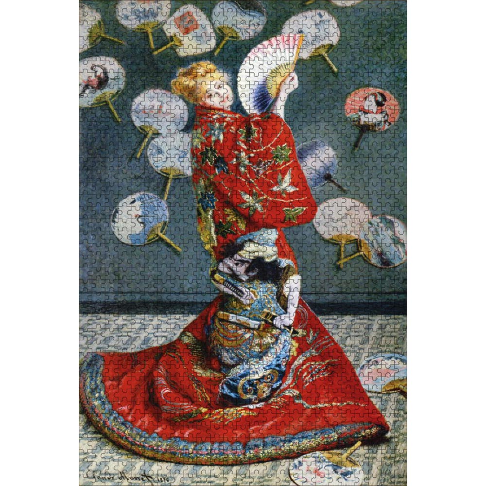 モネ「ラ・ジャポネーズ」ジグソーパズル 1000ピース 50×75cm 名画