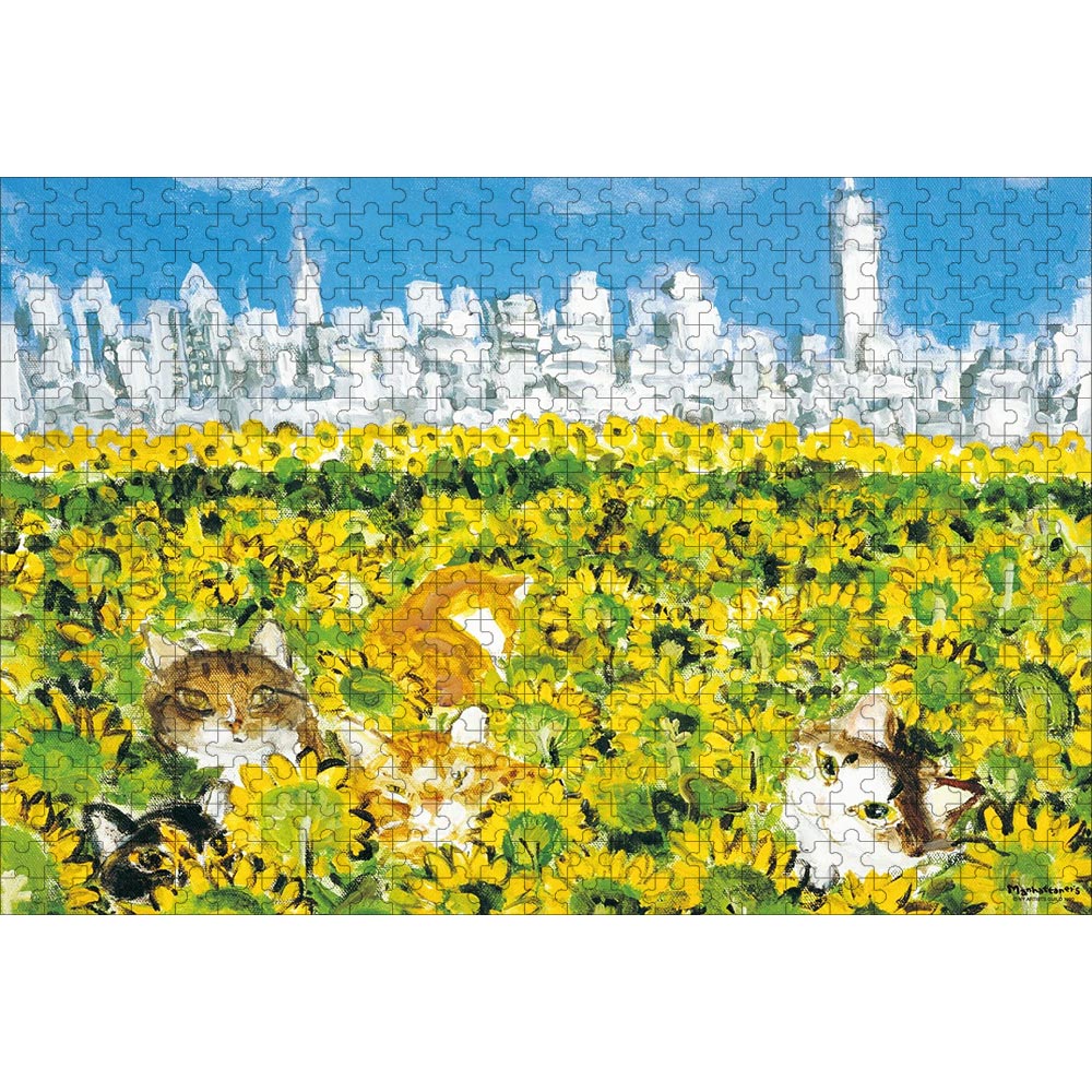 久下貴史 ひまわりの夢 ジグソーパズル 500ピース 38×52cm