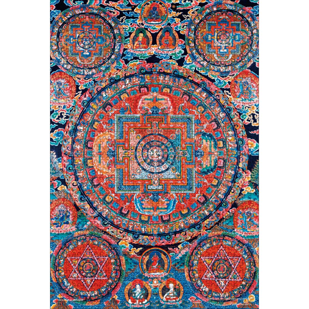 観音曼荼羅 ジグソーパズル 1000ピース 50×75cm