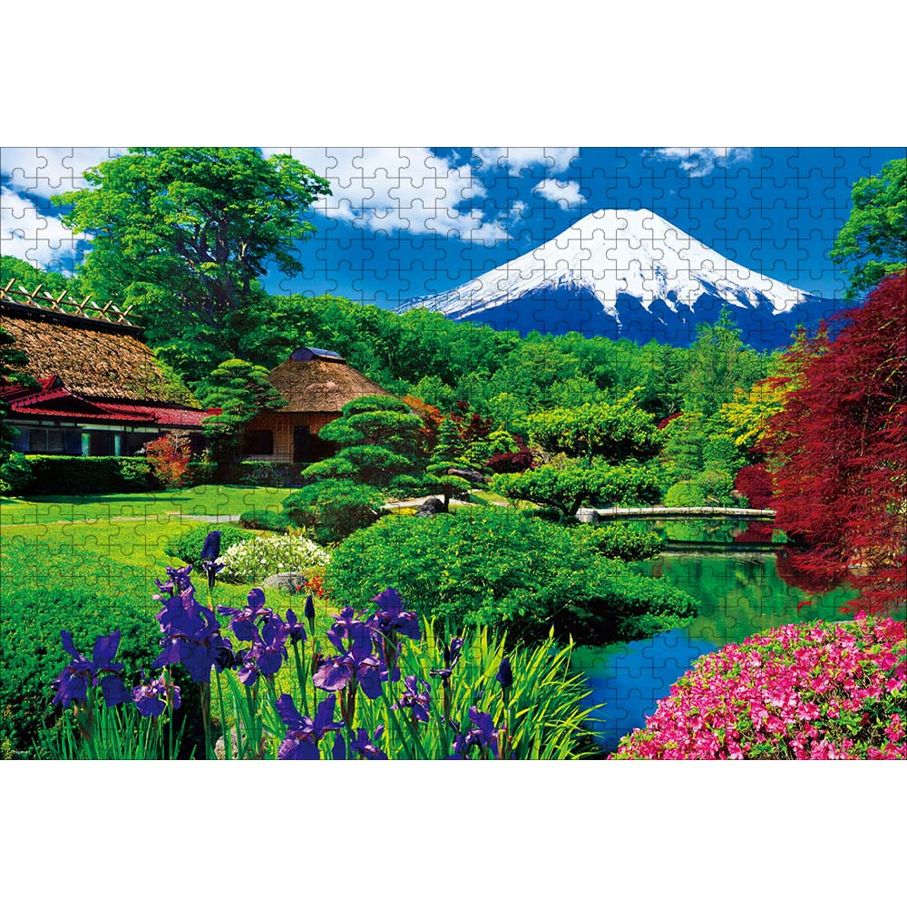 ジグソーパズル 山梨 忍野富士 500ピース 38×52cm