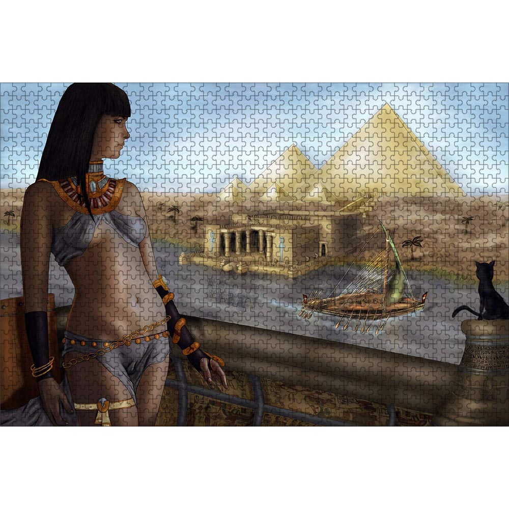 ジグソーパズル エジプトの女王 1000ピース 50×75cm