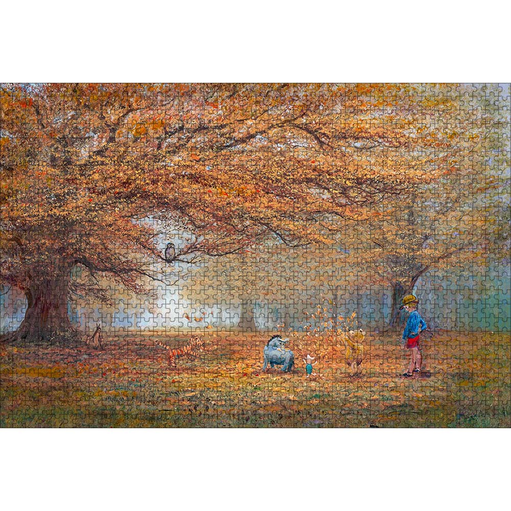 ジグソーパズル ザ ジョイ オブ オータイム リーブス 1000ピース 50×75cm