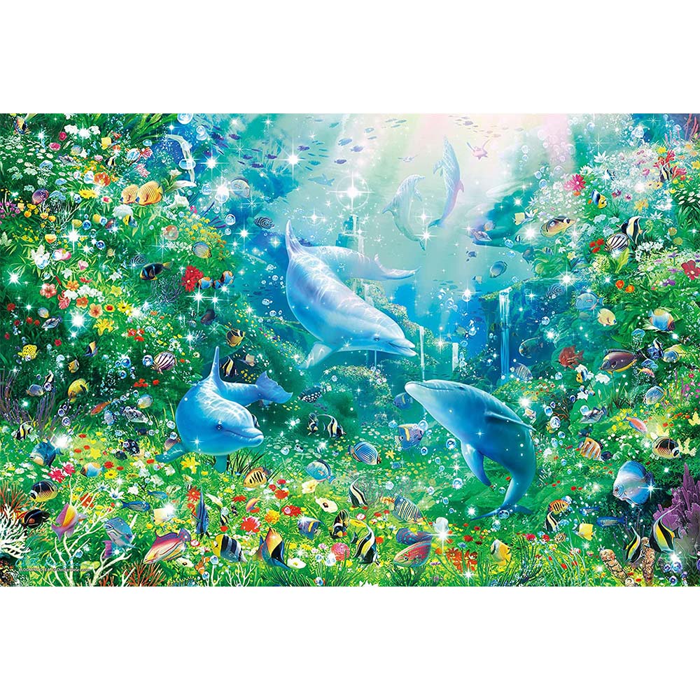 ジグソーパズル ラッセン ブルーミングオーシャン 1000ピース 50×75cm