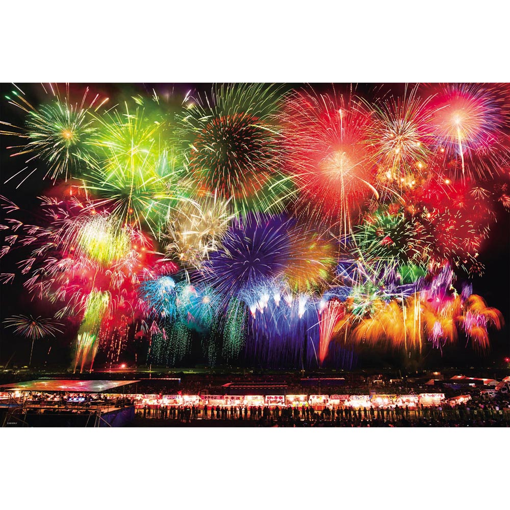 大曲の花火 ジグソーパズル 500ピース 38×52cm