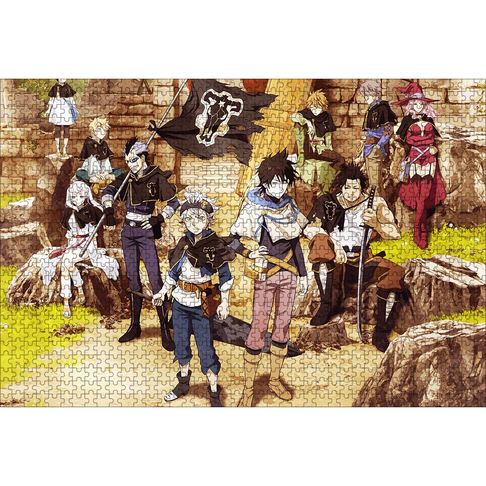 アニメ ブラッククローバー キャラ ジグソーパズル 1000ピース 50×75cm